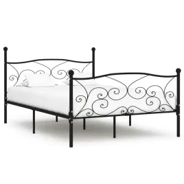 vidaxl-rama-lozka-ze-stelazem-z-listw-czarna-metalowa-140-x-200-cm