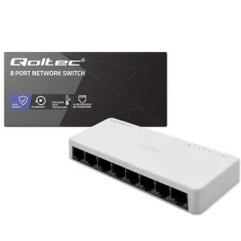 switch-niezarzadzalny-qoltec-przelacznik-sieciowy-8-x-port-rj45-or-100mbps-or