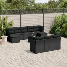 vidaxl-11-cz-zestaw-wypoczynkowy-do-ogrodu-poduszki-czarny-rattan-pe