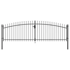 vidaxl-brama-dwuskrzydlowa-z-grotami-400-x-200-cm