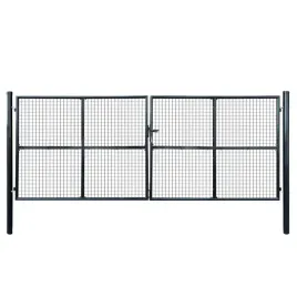 vidaxl-brama-ogrodowa-z-siatki-galwanizowana-stal-400x150-cm-szara