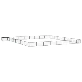 vidaxl-kojec-dla-psa-36-panele-czarny-100x50-cm-stal