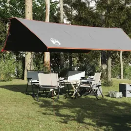 vidaxl-plachta-biwakowa-szaro-pomaranczowa-500x294-cm-wodoszczelna