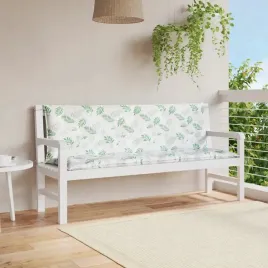 vidaxl-poduszki-na-lawki-ogrodowe-2-szt-wzor-w-liscie-150x50x7-cm