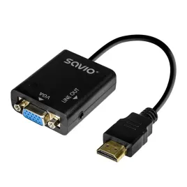 kabel-adapter-savio-ak-76-hdmi-vga