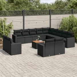 vidaxl-14-cz-zestaw-wypoczynkowy-do-ogrodu-poduszki-czarny-rattan-pe