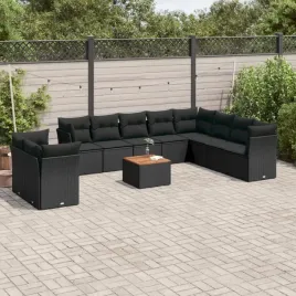 vidaxl-11-cz-zestaw-wypoczynkowy-do-ogrodu-poduszki-czarny-rattan-pe
