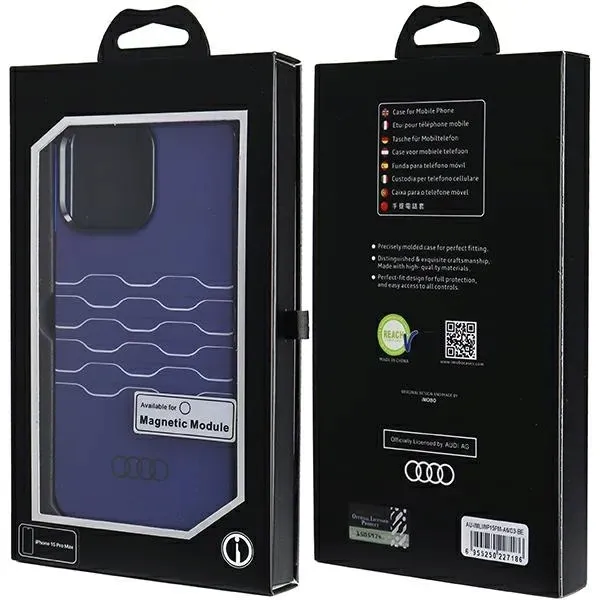etui-audi-do-iphone-15-pro-max-niebieski-magsafe-stan-nowy