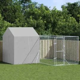 vidaxl-kojec-dla-psa-z-dachem-srebrny-4x4x25-m-stal-galwanizowana