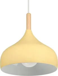 sufitowa-lampa-wiszaca-w-ksztalcie-kropli-zolta-e27-metalowa-kabel-100cm