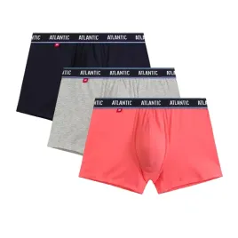atlantic-bokserki-214-3-pak-granat-koral-szary-melanz-mix-xl