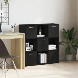 vidaxl-regal-na-ksiazki-czarny-dab-90x28x90-cm