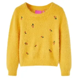 sweter-dzieciecy-z-dzianiny-ochra-104
