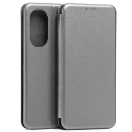beline-etui-book-magnetic-oppo-a98stalowy-steel