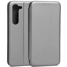 beline-etui-book-magnetic-sam-s23-s916-stalowy-steel