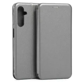 beline-etui-book-magnetic-samsung-m34-5gm346-stalowy-steel
