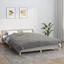vidaxl-koc-obciazeniowy-szary-200x220-cm-9-kg-tkanina