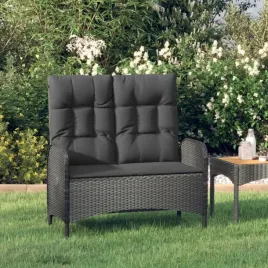 vidaxl-rozkladana-lawka-ogrodowa-poduszki-107-cm-rattan-pe-czarna
