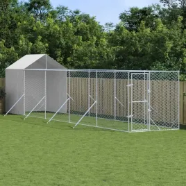 vidaxl-kojec-dla-psa-z-dachem-srebrny-2x10x25m-stal-galwanizowana