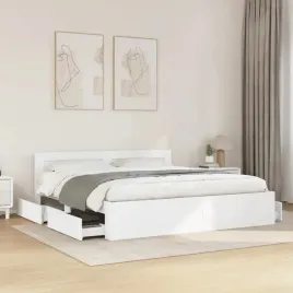 vidaxl-rama-lozka-z-zaglowkiem-bez-materaca-biala-200x200-cm