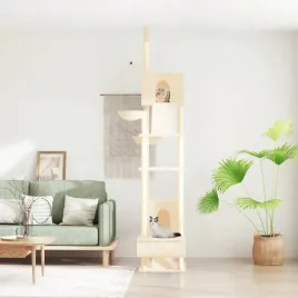 vidaxl-drzewko-dla-kota-od-podlogi-po-sufit-kremowe-277-303-cm