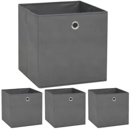 vidaxl-pudla-do-przechowywania-z-wlokniny-4-szt-32x32x32-cm-szare