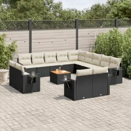 vidaxl-14-cz-zestaw-wypoczynkowy-do-ogrodu-poduszki-czarny-rattan-pe