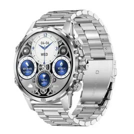 hagen-smartwatch-hb45-amoled-latarka-led-srebrny-srebrna-bransoleta