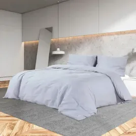 vidaxl-zestaw-poscieli-szary-135x200-cm-lekka-mikrofibra