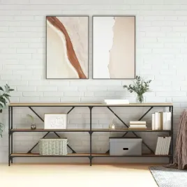 vidaxl-stolik-konsolowy-dab-sonoma-200x30x75-cm