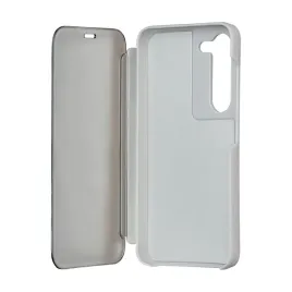 etui-fold-mirror-view-do-samsung-galaxy-a14-4g-a14-5g-srebrne