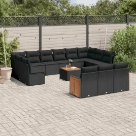 vidaxl-14-cz-zestaw-wypoczynkowy-do-ogrodu-poduszki-czarny-rattan-pe