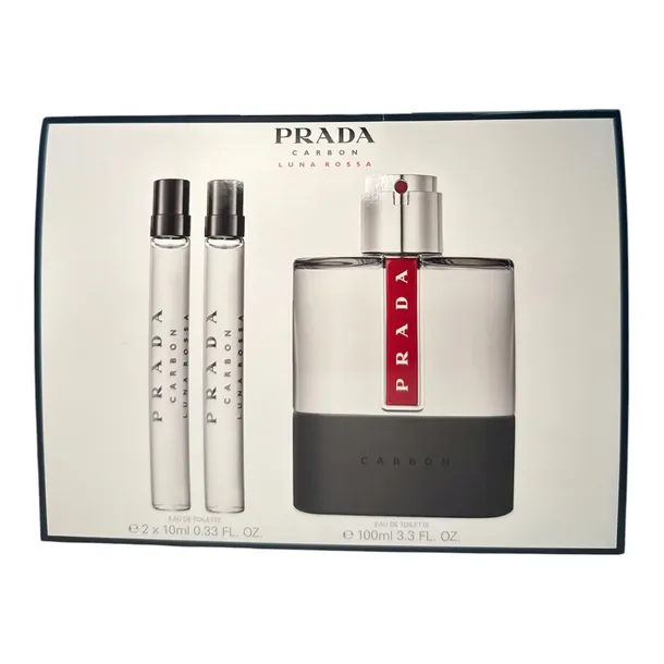 prada luna rossa carbon woda toaletowa 100 ml   zestaw  