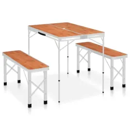 vidaxl-skladany-stolik-turystyczny-z-2-lawkami-aluminium-brazowy