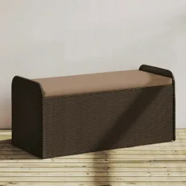 vidaxl-lawka-ze-schowkiem-i-poduszka-braz-115x51x52-cm-polirattan