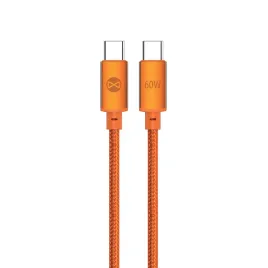 forever-kabel-saffron-usb-c-usb-c10-m-60w-pomaranczowy