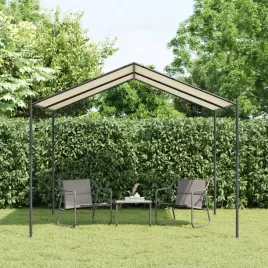 vidaxl-baldachim-ogrodowy-bezowy-3x3-m-stal-i-tkanina