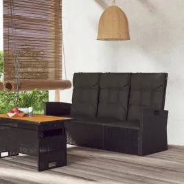 vidaxl-rozkladana-lawka-ogrodowa-z-poduszkami-czarna-173-cm
