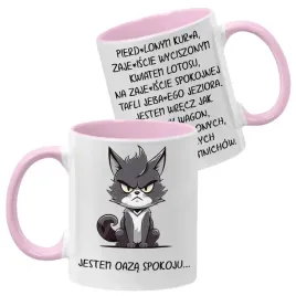 kubek-ceramiczny-rozowy-jestem-oaza-spokoju-smieszny-kubek-na-prezent