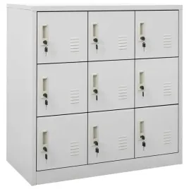 vidaxl-szafka-zamykana-na-klucz-jasnoszara-90x45x925-cm-stal
