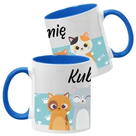 kubek-ceramiczny-330-ml-niebieski-urocze-kotki-koty-wzory-twoje-imie