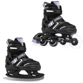 rolki-lyzwy-figurowe-2w1-regulowane-raven-helixi-black-violet-30-33-led