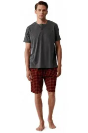 atlantic-pizama-meska-nmp-397-szary-2xl
