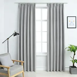 vidaxl-zaslony-zaciemniajace-z-haczykami-2-szt-szare-140x225-cm