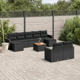 vidaxl-10-cz-zestaw-wypoczynkowy-do-ogrodu-poduszki-czarny-rattan-pe