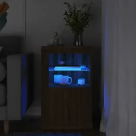 vidaxl-szafka-boczna-z-led-kolor-brazowy-dab-material-drewnopochodny