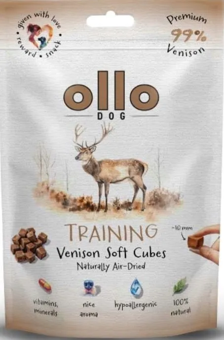 ollo-air-dried-training-venison-soft-cubes-80g