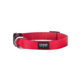 chaba-obroza-regulowana-classic-xxl-3-45-78cm-czerwona