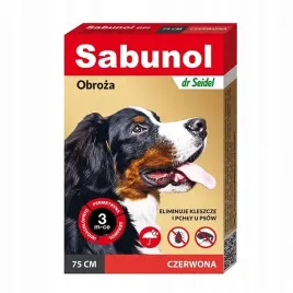 sabunol-obroza-dla-psa-czerwona-75-cm