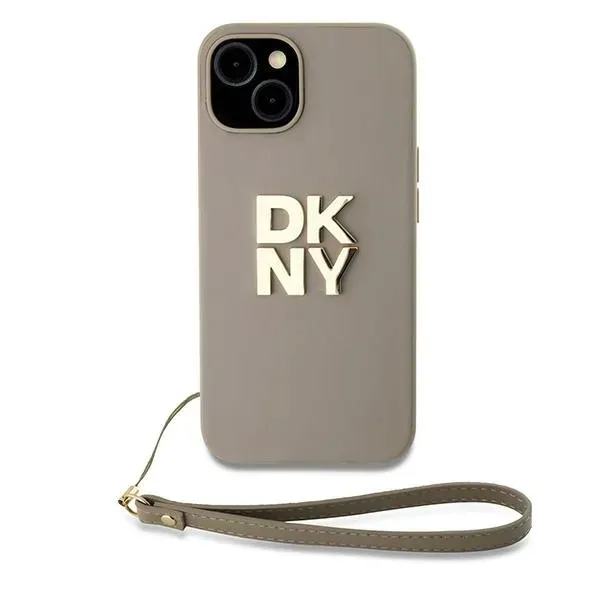 etui-dkny-do-iphone-15-plus-bezowy